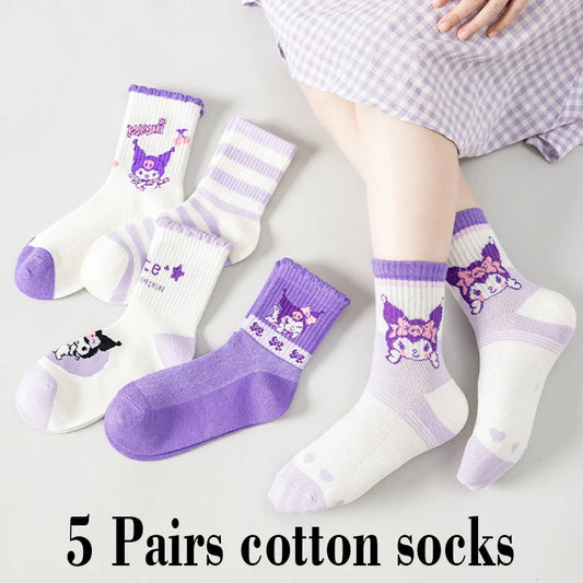 5 Pairs Spider-Man Kids Socks