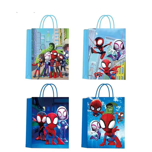 24/12/6pcs Spider-Man Party Gift Bags