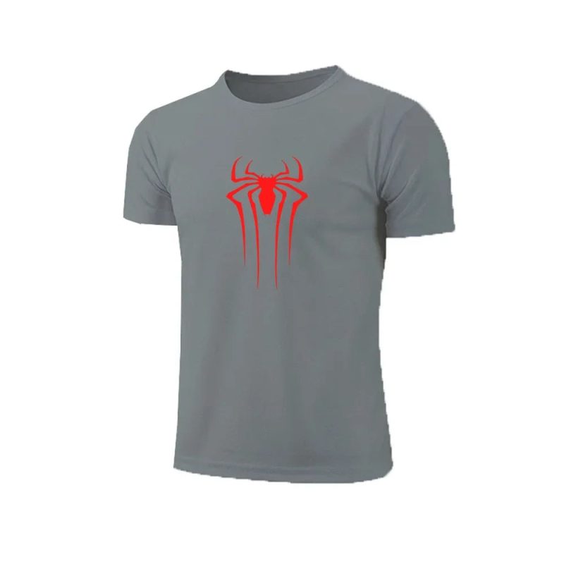 Men's Summer Spider Print T-Shirt - Image 11
