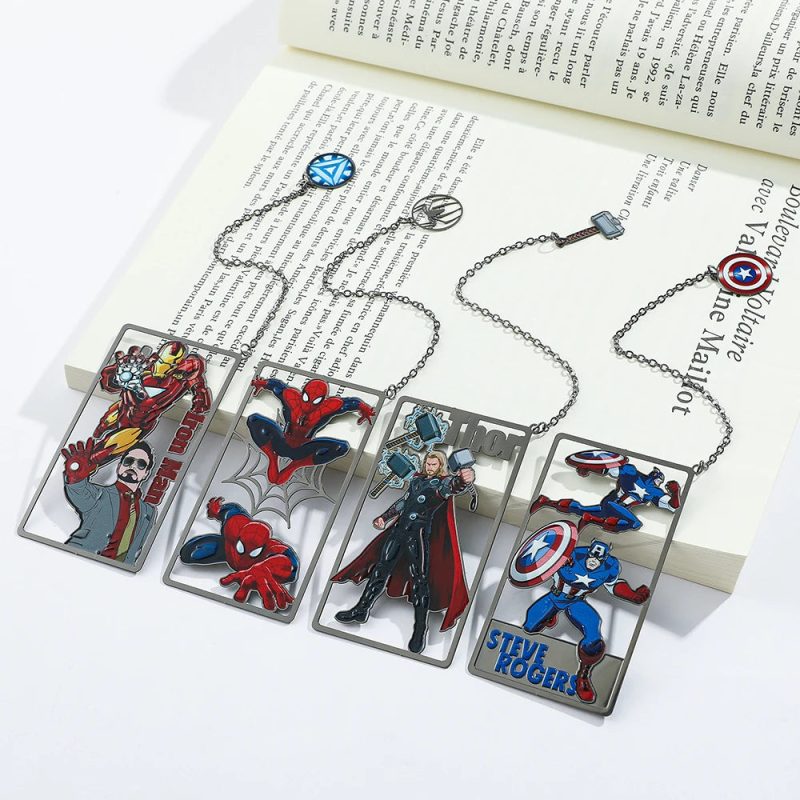 Marvel Metal Bookmark Set - Image 5