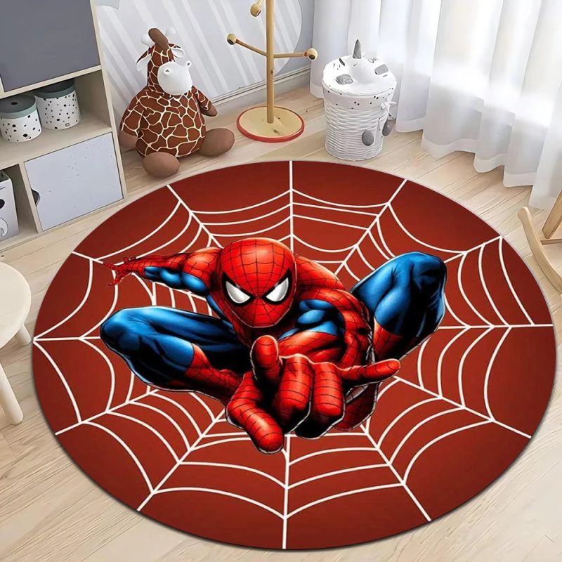 MINISO Marvel Spider-Man Round Rug - Image 10