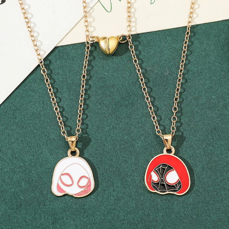 Marvel Spider-Man Heart Necklace - Image 6