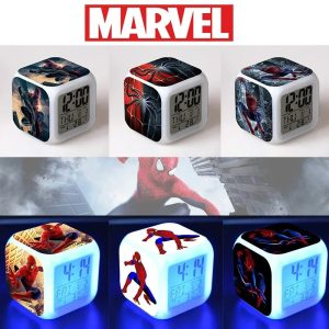 Marvel Colorful Spider-Man Alarm Clock
