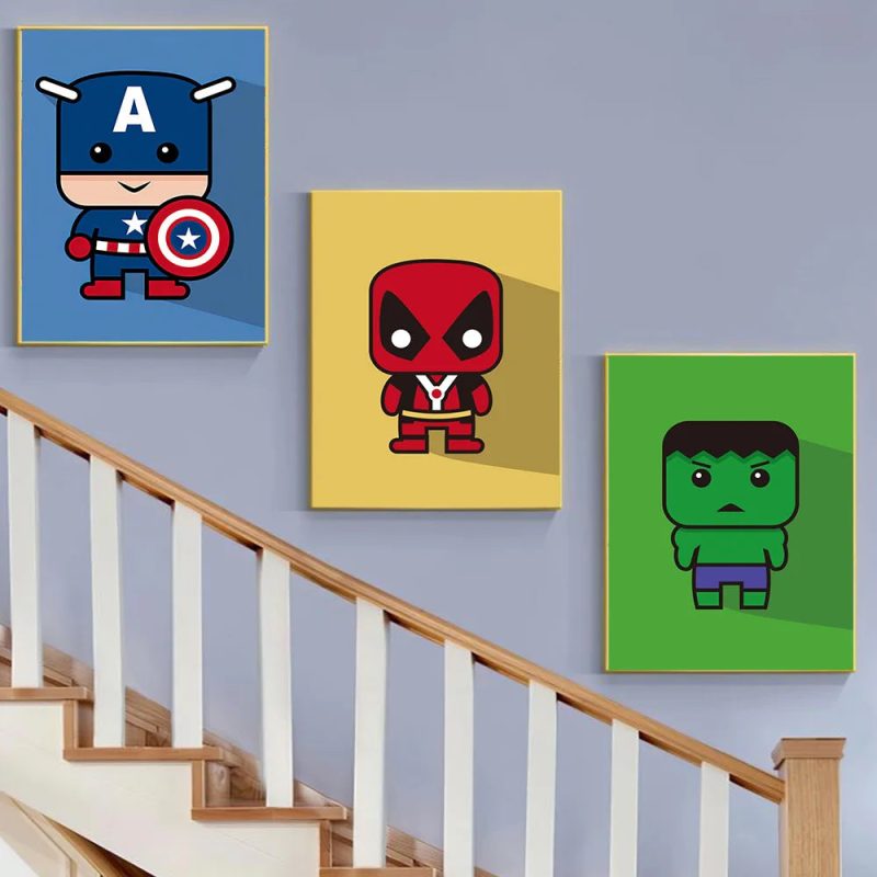 Marvel Superheroes Pictures Decor - Image 3
