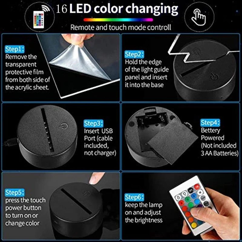 2025 Spider-Man vs. Venom LED Night Lamp - Image 2