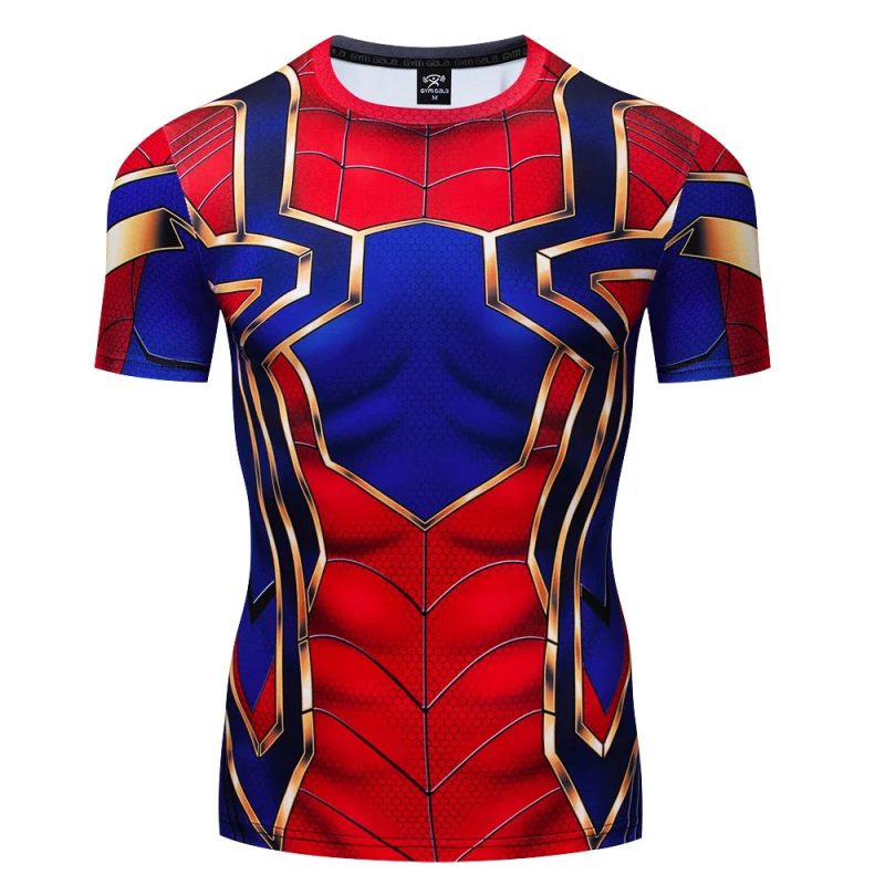 Harajuku Spider Series Men's T-Shirt - Image 17