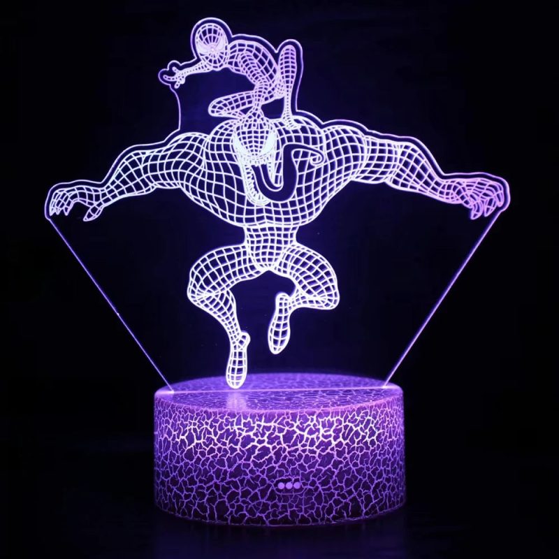 2025 Spider-Man vs. Venom LED Night Lamp - Image 13