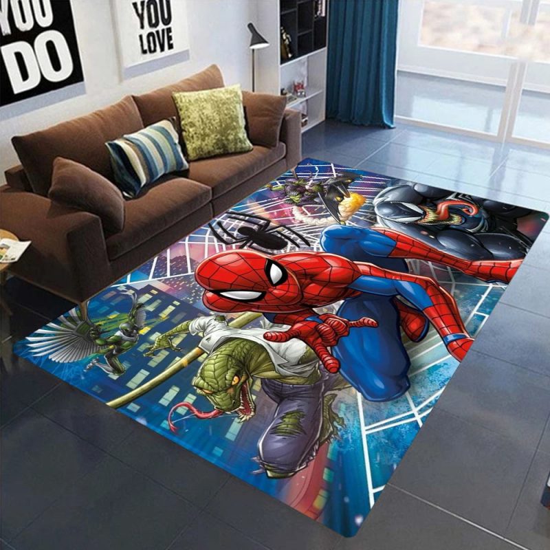 MINISO Marvel Spider-Man Superhero Carpet - Image 9