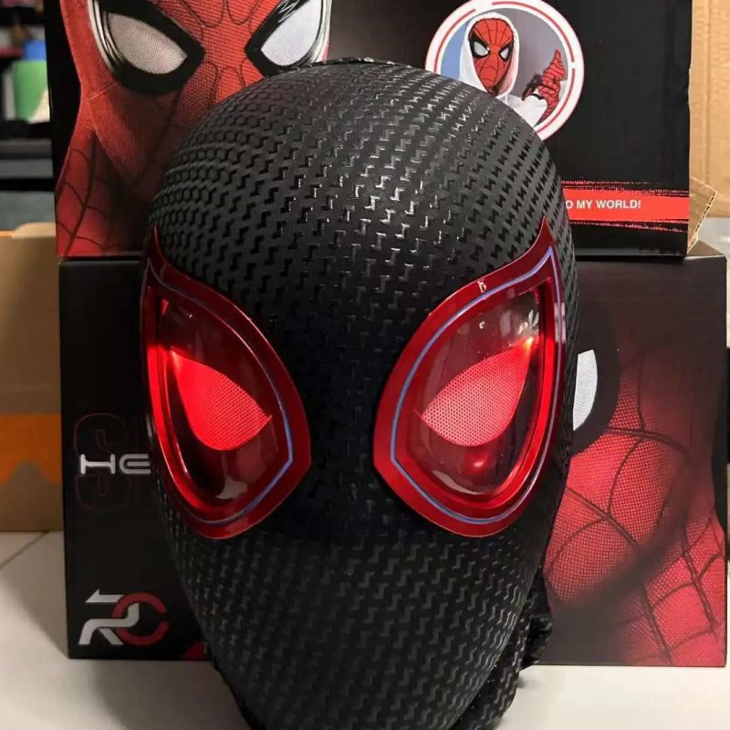 Miles Spider-Man Electronic Moving Eyes Mask - Image 7