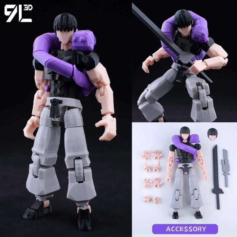 9L3D Printed Lucky Dummy 13 Spider-Man Action Figure - Image 21