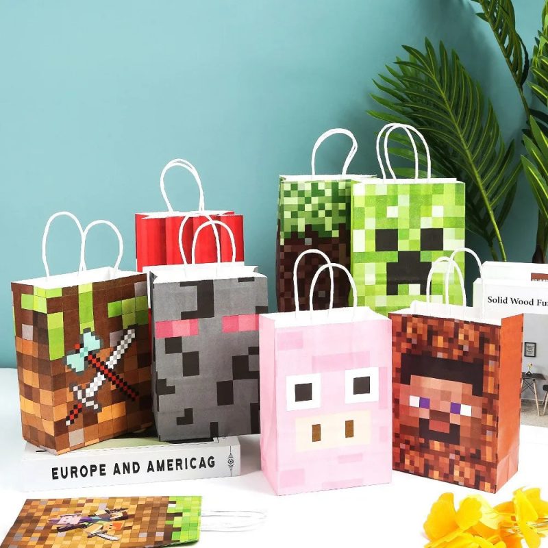 24pcs Red & Blue Spider-Man Paper Favor Bags - Image 6