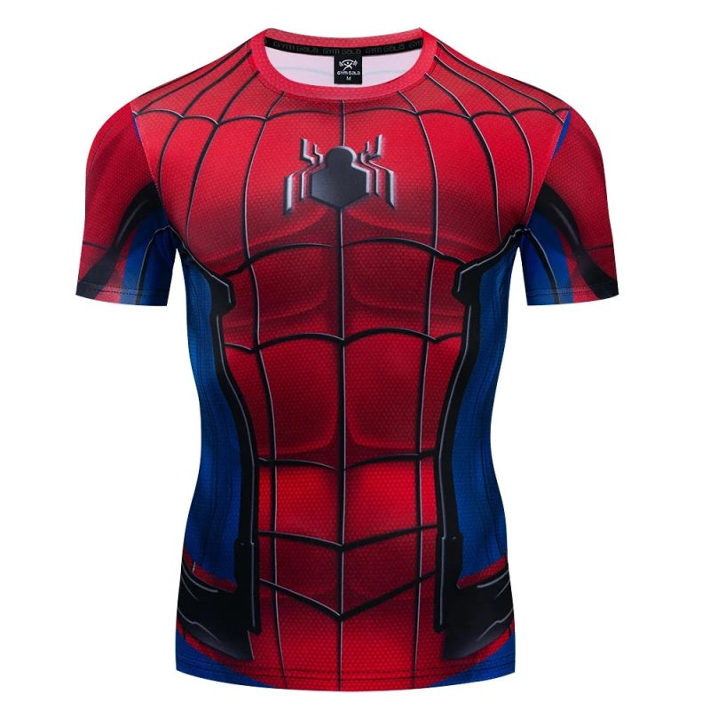 Harajuku Spider Series Men's T-Shirt - Image 7