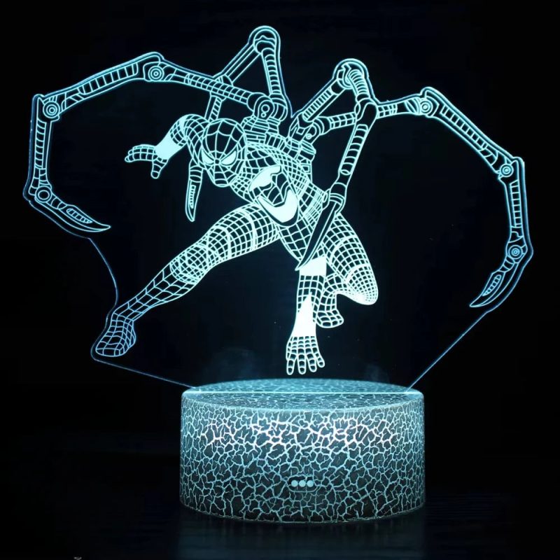 2025 Spider-Man vs. Venom LED Night Lamp - Image 11