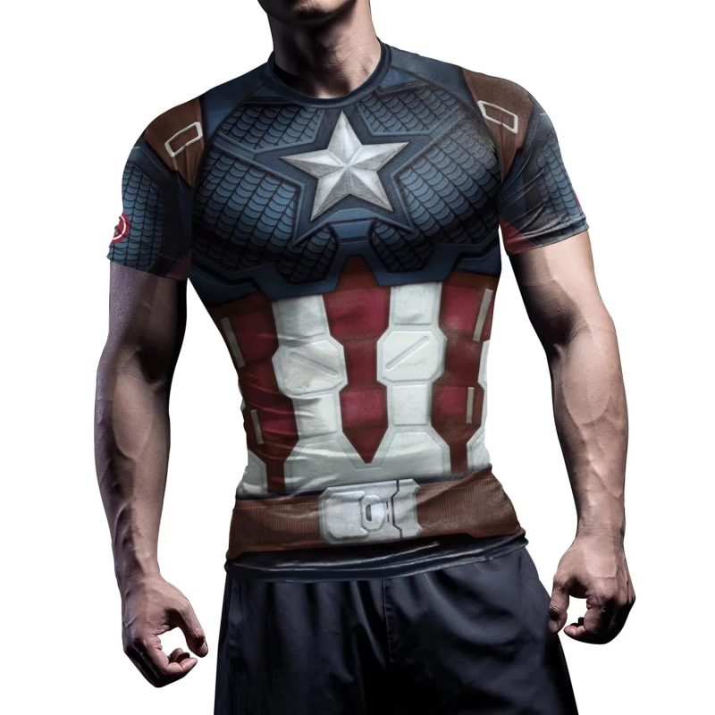 Men's Spider-Man Compression Shirt - Image 4