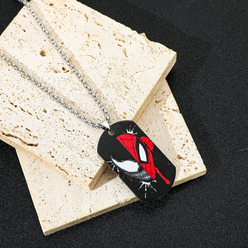 Disney Marvel Spider-Man Pendant Necklace - Image 4
