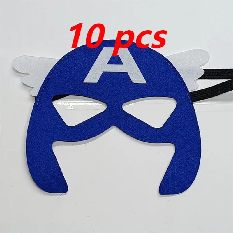 10 Pcs/Set Disney Marvel Spider-Man Superhero Masks - Image 13