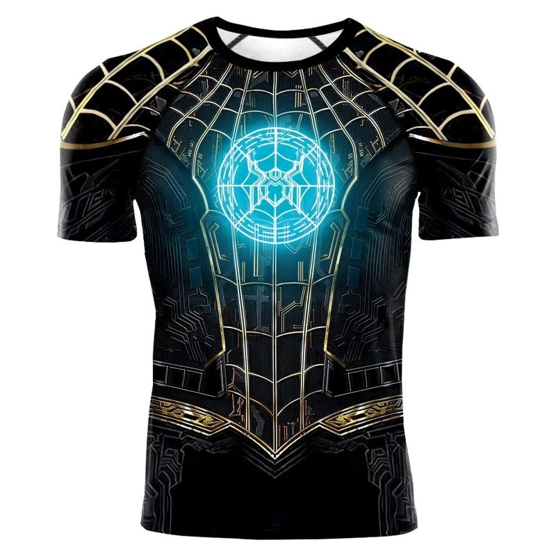 Men's Spider-Man Compression Shirt - Image 15