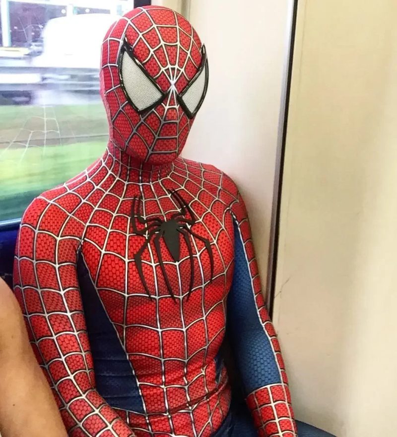 Maguire Raimi Spider-Man Cosplay Costume - Image 2