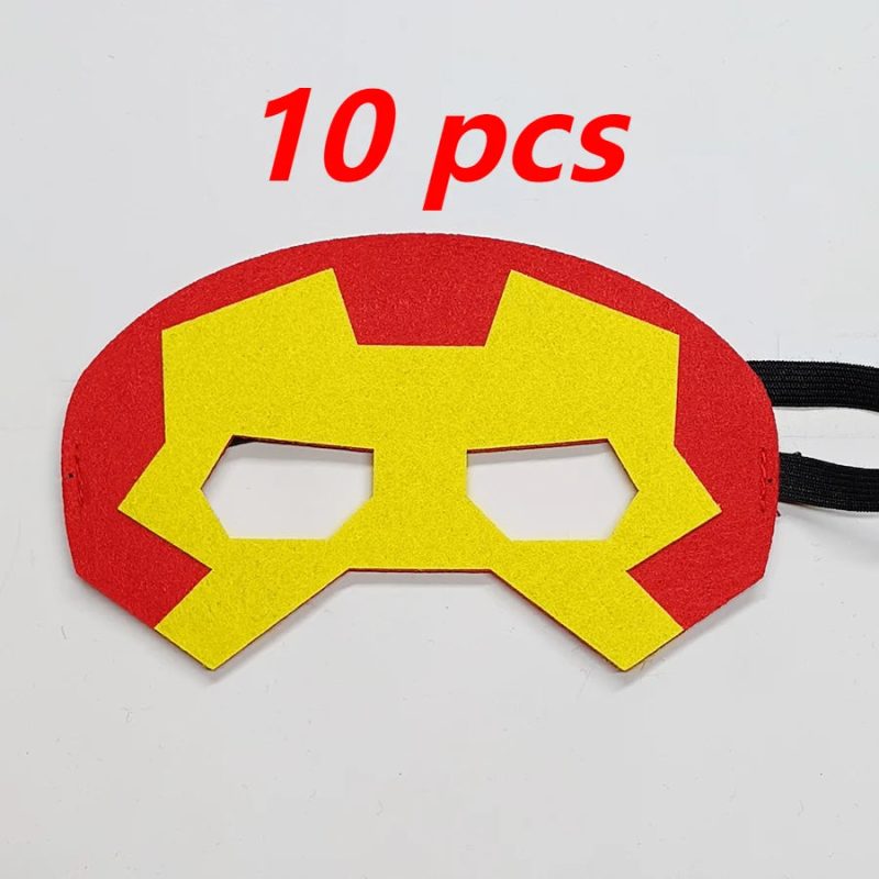 10 Pcs/Set Disney Marvel Spider-Man Superhero Masks - Image 9