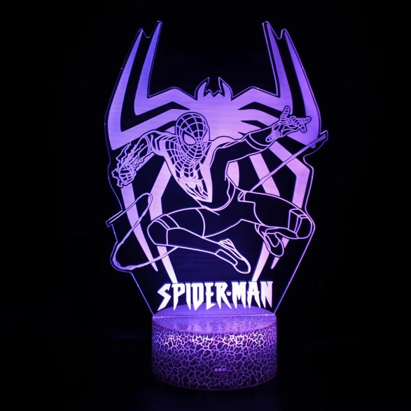 2025 Spider-Man vs. Venom LED Night Lamp - Image 8