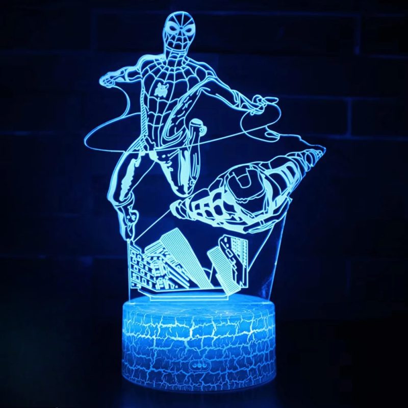 2025 Spider-Man vs. Venom LED Night Lamp - Image 9